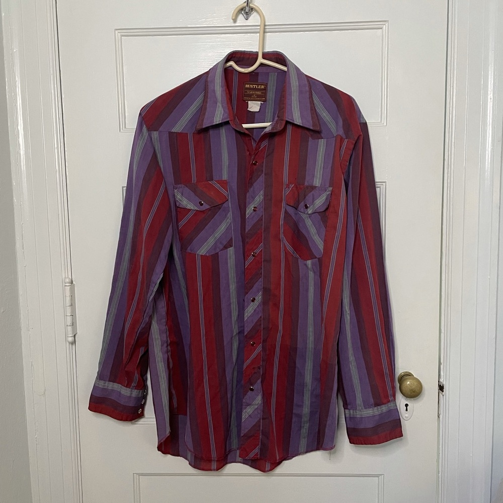 Vintage 70’s striped men’s shirt